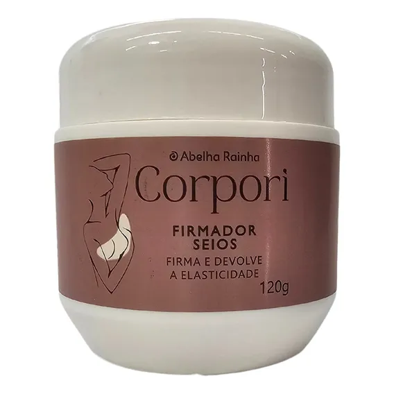 Creme Firmador Seios Com Colágeno Corpori Abelha Rainha 120g Foto 1