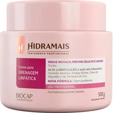 Creme Hidramais Alta Lubrificação Drenagem Linfática 500g Foto mini 1