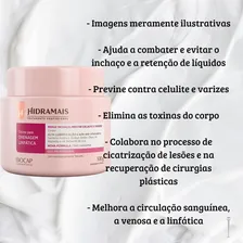 Creme Hidramais Alta Lubrificação Drenagem Linfática 500g Foto mini 3