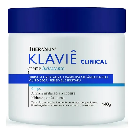 Creme Hidratante Corporal Klaviê Clinical 440g Foto 1