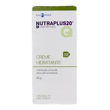 Creme Hidratante Nutraplus 20 Caixa 60g Foto mini 4