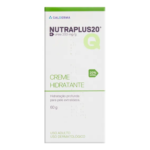 Creme Hidratante Nutraplus 20 Caixa 60g Foto 1
