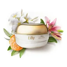 Creme Hidratante Para Corpo Lily Tradicional Creme Acetinado Foto  mini 1