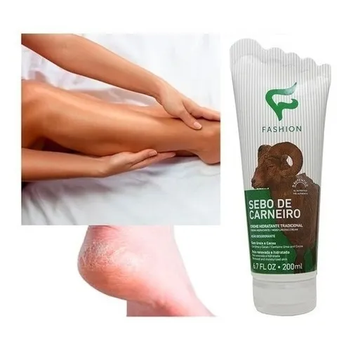 Creme Hidratante Pés Ressecados Sebo De Carneiro C