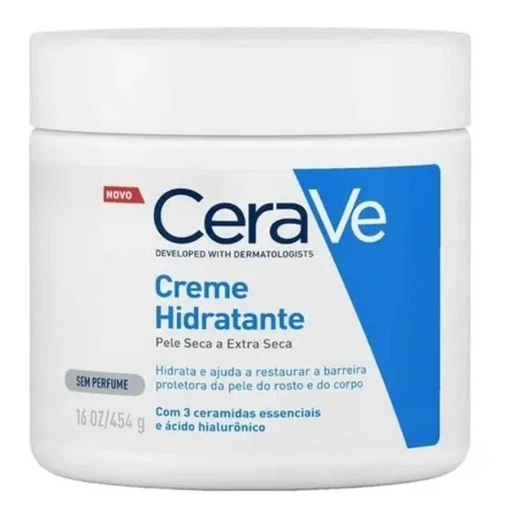 Creme Hidratante Textura Cremosa 454g Cerave Foto 1