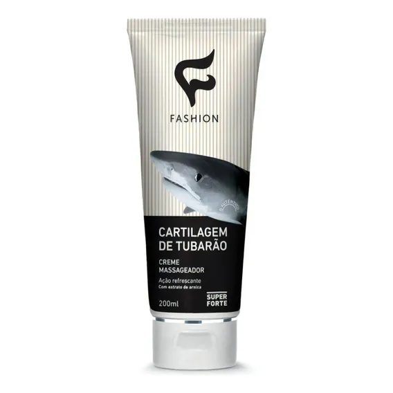 Creme Massageador Cartilagem De Tubarão 200ml Fashion 12 Un Foto 1
