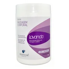 Creme Massagem Corporal Drenagem Linfática Lavanda Essencial Foto  mini 1