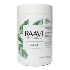 Creme Massagem Drenagem Corporal Detox Chá Verde Raavi 1kg Foto  mini 1