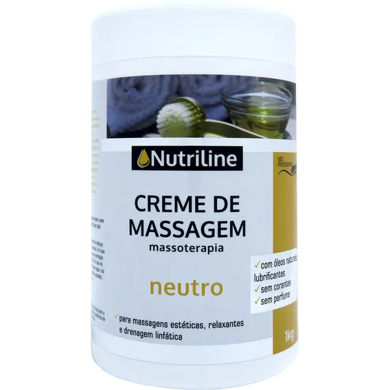 Creme Massagem Neutro Nutriline 1kg Foto 1