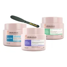 Creme Massagem Relaxante+esfoliante+creme Neutro Hidramais Foto  mini 1