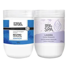 Creme Massagem Spa Lavanda E Creme Neutro 650g Dagua Natural Foto mini 1