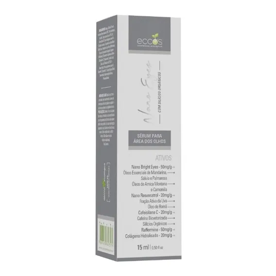 Creme Nano Eyes Ecco's Home Care de 15mL Foto 1