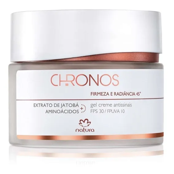 Creme Natura Chronos Antissinais 45+ Firmeza E Radiância De 40ml/40g Foto 1