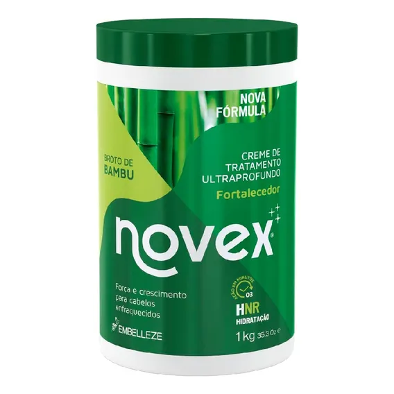 Creme Novex Broto De Bambu Sem Petrolatos - 1kg Foto 1