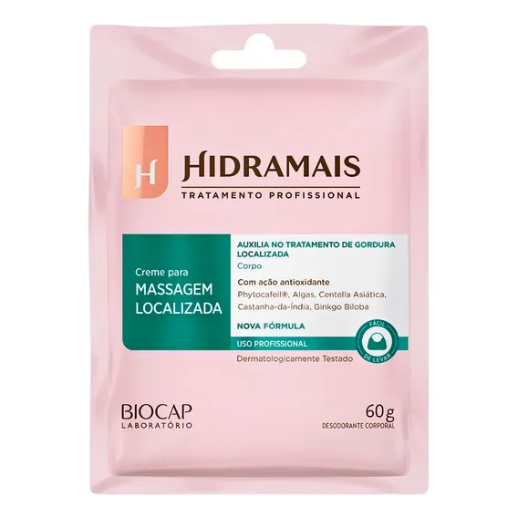Creme P/ Massagem Localizada Hidramais 60g (sachê Especial) Foto 1