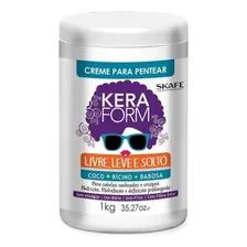 Creme P/ Pentear Keraform Livre,leve E Solto 1kg Skafe Foto mini 1