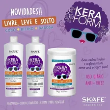 Creme P/ Pentear Keraform Livre,leve E Solto 1kg Skafe Foto mini 2
