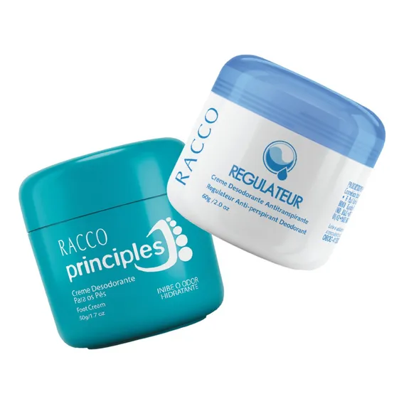 Creme P/ Pés Principles + Desod. Creme 1000 Regulateur Racco Foto 1