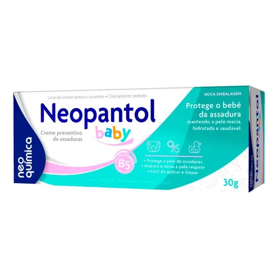 Creme Para Assaduras Neopantol Baby 30g Foto 1