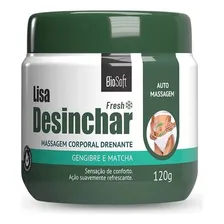 Creme Para Auto Massagem Bio Soft Lisa Desinchar 120g Foto mini 2