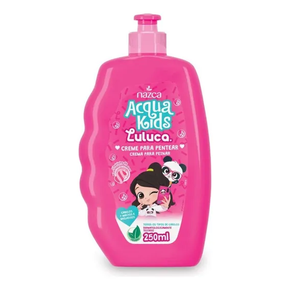 Creme Para Pentear Acqua Kids Luluca 250ml Foto 1