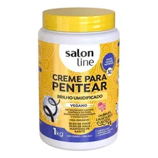Creme Para Pentear Brilho Umidificado 1kg Salon Line Foto mini 1