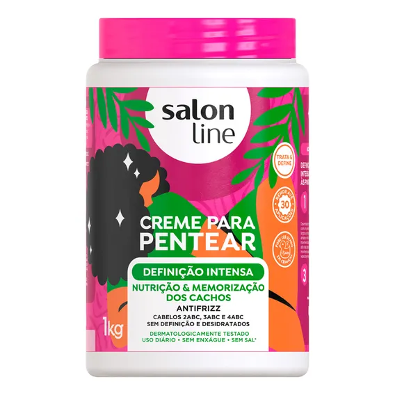 Creme Para Pentear Definição Intensa Salon Line 1kg Foto 1