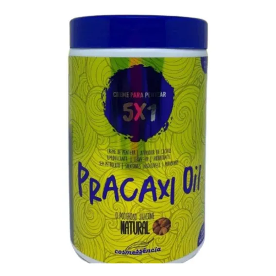 Creme Para Pentear Pracaxi Oil 1000g 5x1 Foto 1