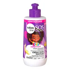 Creme Para Pentear Sos Cachos Kids 300ml Salon Line Foto  mini 1