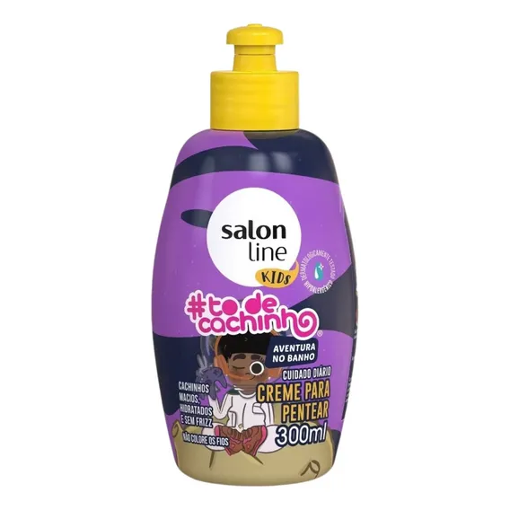 Creme Para Pentear #todecachinho Kids 300ml Salon Line Foto 1