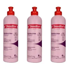 Creme Para Pentear Yamasterol Queratina 320g - Kit Com 3un Foto  mini 1