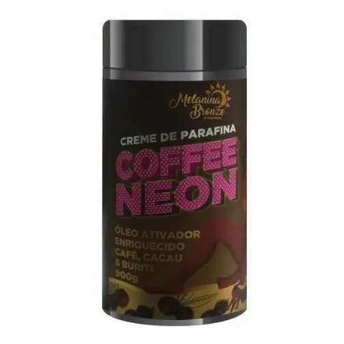 Creme Parafina Coffee Neon 900g Foto 1