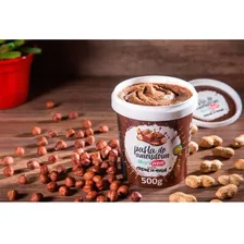 Creme Pasta De Amendoim Deliciosos Sabores Manicrem 500g Sabor Creme De Avel Foto mini 2