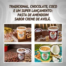 Creme Pasta De Amendoim Deliciosos Sabores Manicrem 500g Sabor Creme De Avel Foto mini 4