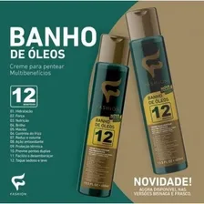 Creme Pentear Banho De Ă“leos 12 BenefĂcios Fashion 12 Und Foto mini 3