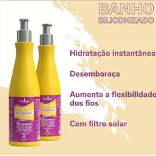 Creme Pentear Banho Siliconizado S Enxague C Filtro Solar Foto mini 3