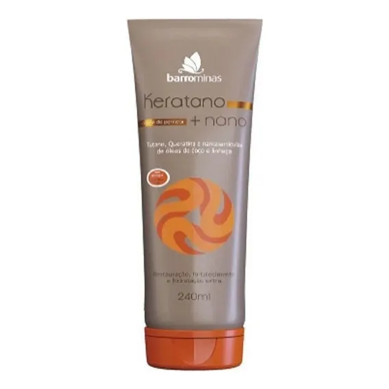 Creme Pentear Keratano+nano 240ml Barrominas Foto 1