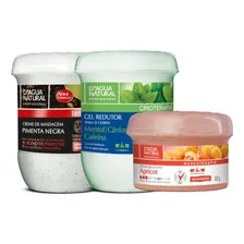 Creme Pimenta Negra + Gel Redutor + Esfoliante 300g Foto mini 1