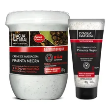 Creme Pimenta Negraa + Gel Pimenta Negra Termo Ativo 200g Fragrância Neutro Tipo de embalagem Pote Tipos de pele Todas Foto mini 1