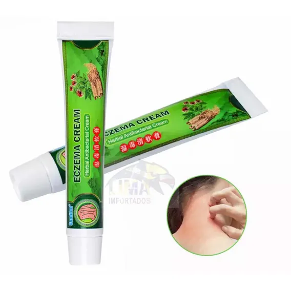 Creme Pomada Psoriase Coceira Alergia Eczema Dermatite Foto 1