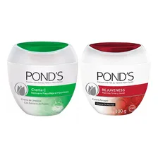 Creme Ponds Facial Anti-rugas Noite + Creme C Limpeza 100g Momento De Aplicação Dia/noite Tipo De Pele Todo Tipo De Pele Foto  mini 1
