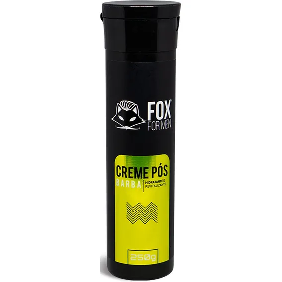 Creme Pós Barba Fox For Men 250g Facial Previne Foliculite Foto 1
