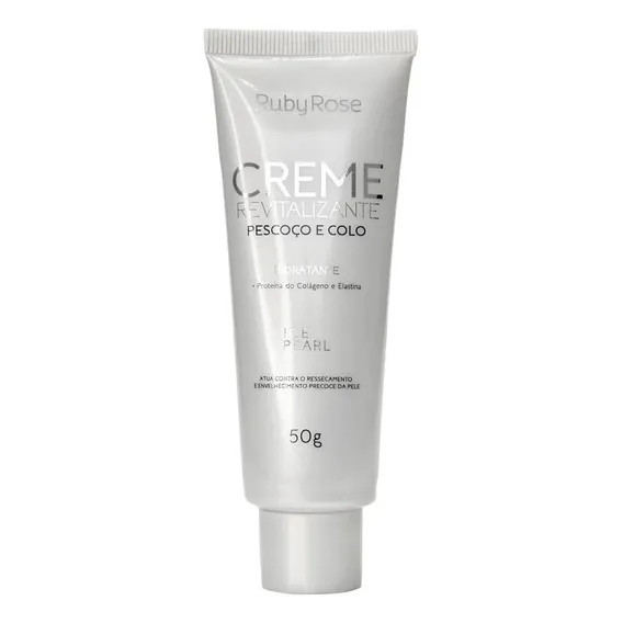 Creme Revitalizante Pescoço E Colo Ice Pearl - Ruby Rose Tipo de pele Mista Foto 1