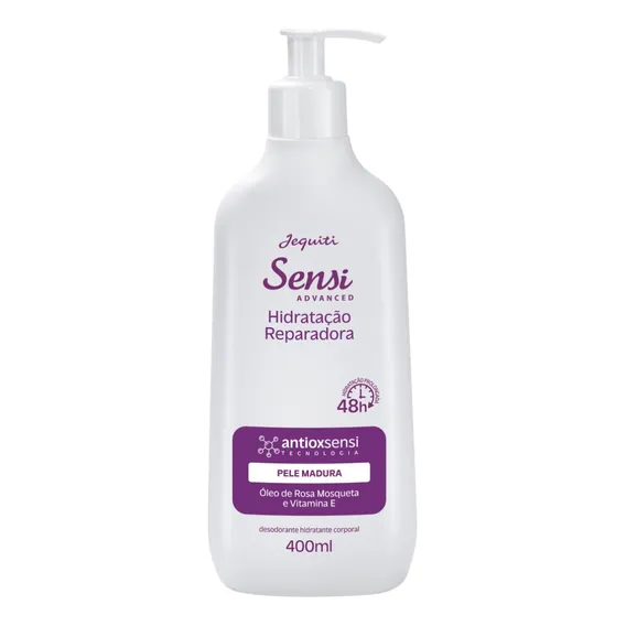 Creme Sensi Hidratação Reparadora Pele Madura 400ml Jequiti Foto 1