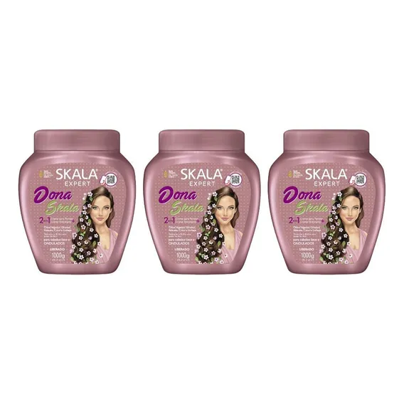 Creme Skala 1kg Dona Skala-kit C/3un Foto 1