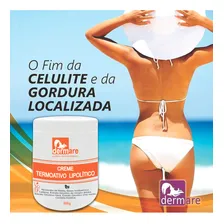 Creme Termoativo Lipolítico Redutor De Gordura 1kg - Dermare Foto mini 4