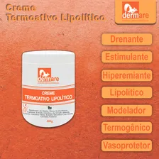 Creme Termoativo Lipolítico Redutor De Gordura 1kg - Dermare Foto mini 3