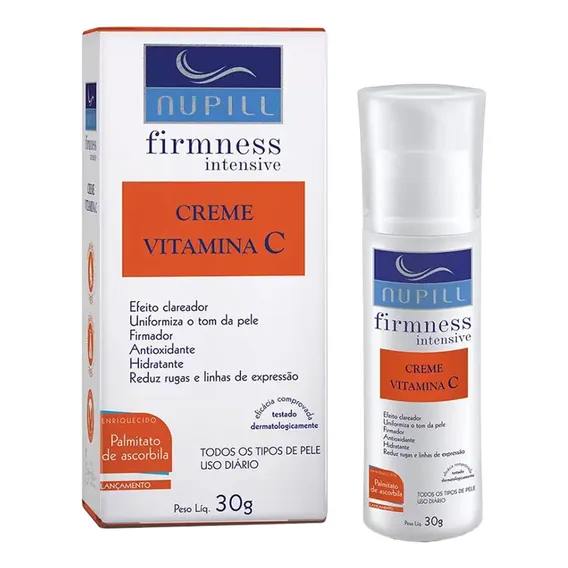 Creme Vitamina C Nupill Firmness dia/noite de 30g Foto 1