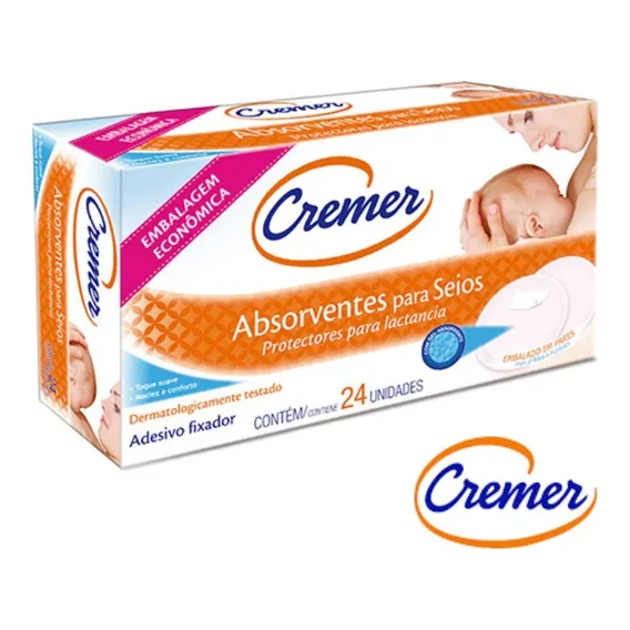 Cremer Absorvente Seios 24 unidades Foto 1