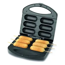 Crepeira Pratic Crepe & Hot Dog Cp-01 Preta E Inox Mondial Cor Preto e Inox 220V Foto mini 2